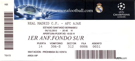 real madrid match tickets